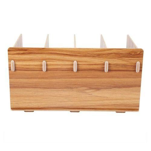 Detachable Wooden 4 Sections Storage Rack Box