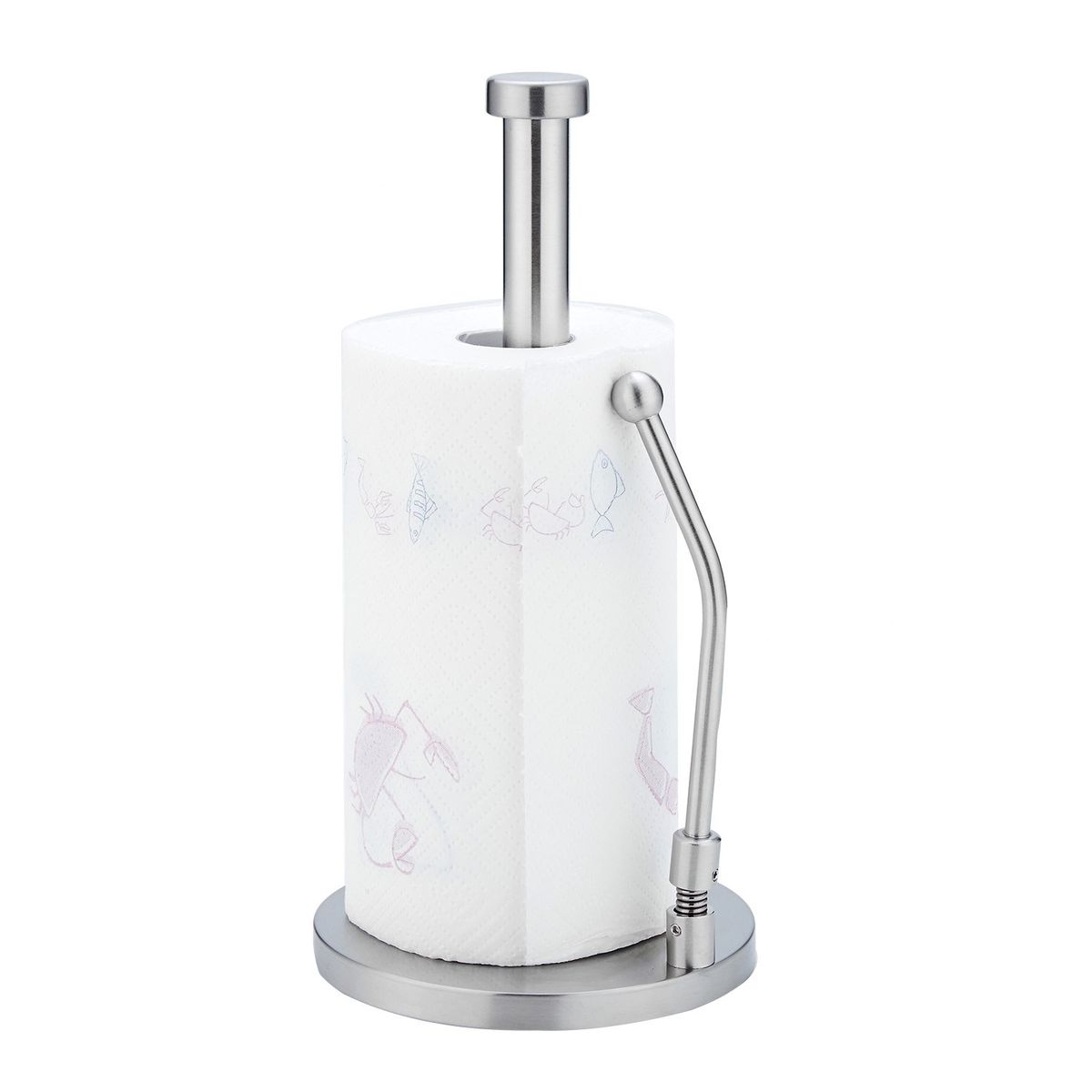 Stainless Steel Paper Towel Holder Stand Rack Tissue