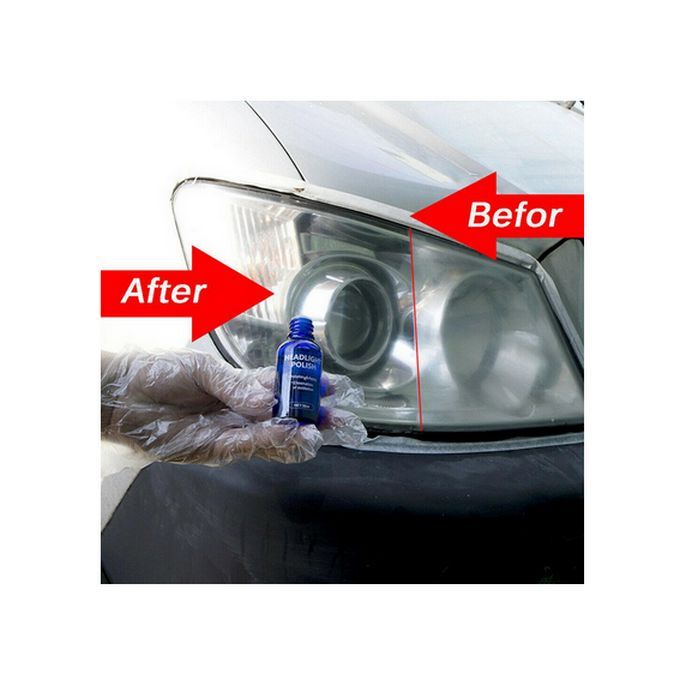 Car Headlight Recovery Polish And Cleaner
