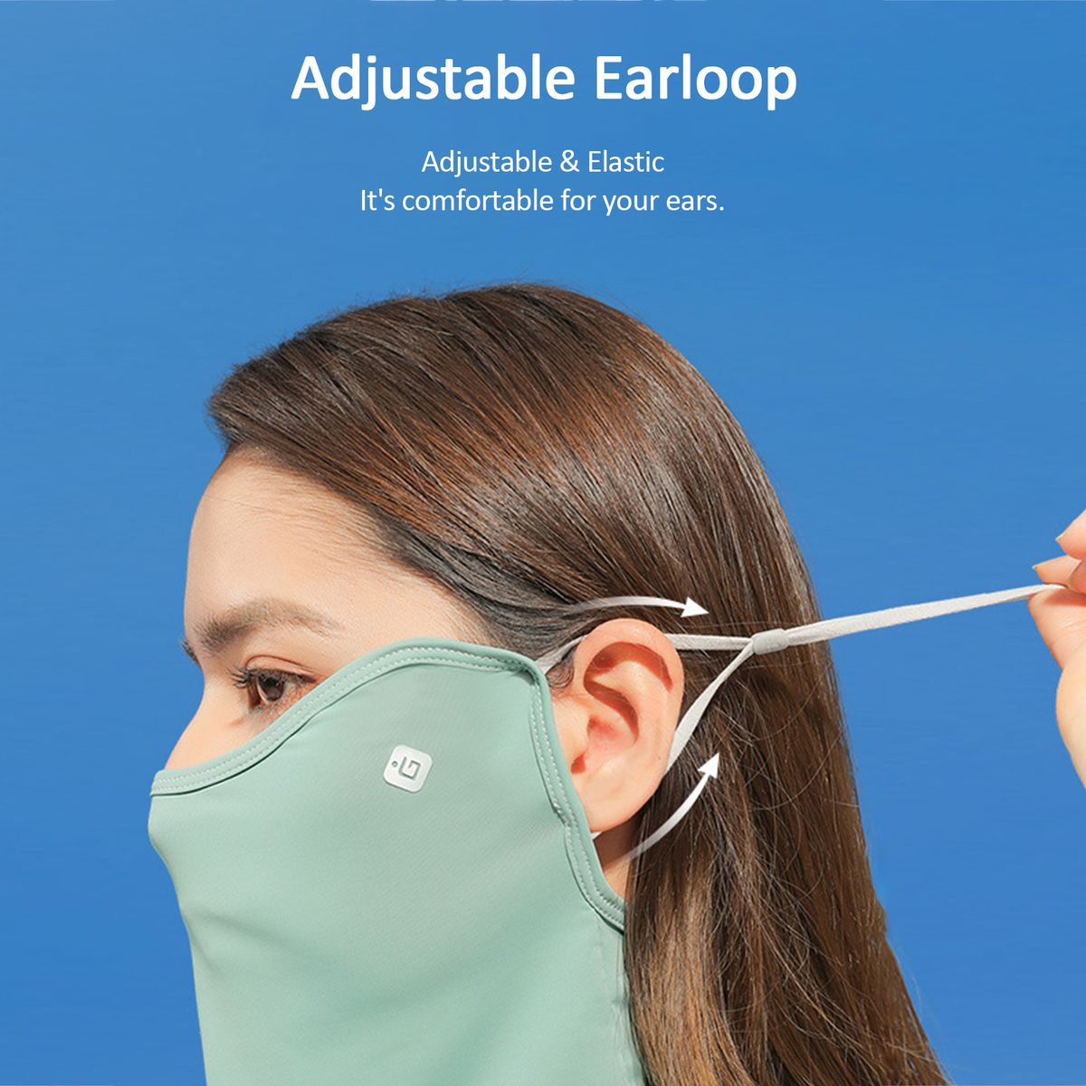 Outdoor UV Protection Face Cover Breathable Dustproof
