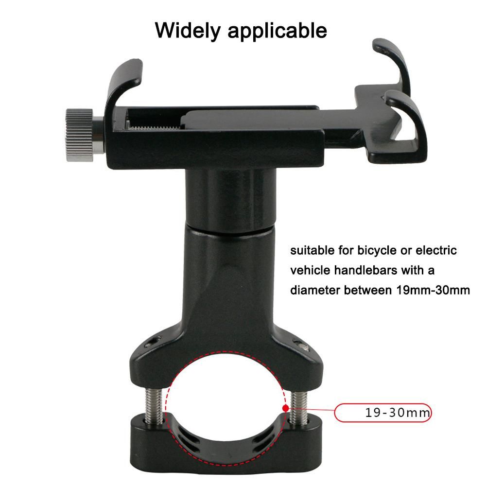 MobilePhone Holder Bicycle MobilePhone Navigation Fixed Bracket Bike Handlebar Aluminum Alloy MobilePhone Holder