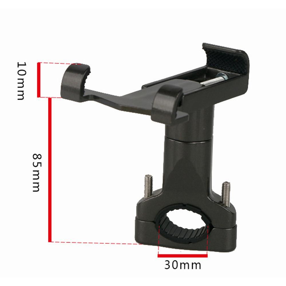MobilePhone Holder Bicycle MobilePhone Navigation Fixed Bracket Bike Handlebar Aluminum Alloy MobilePhone Holder