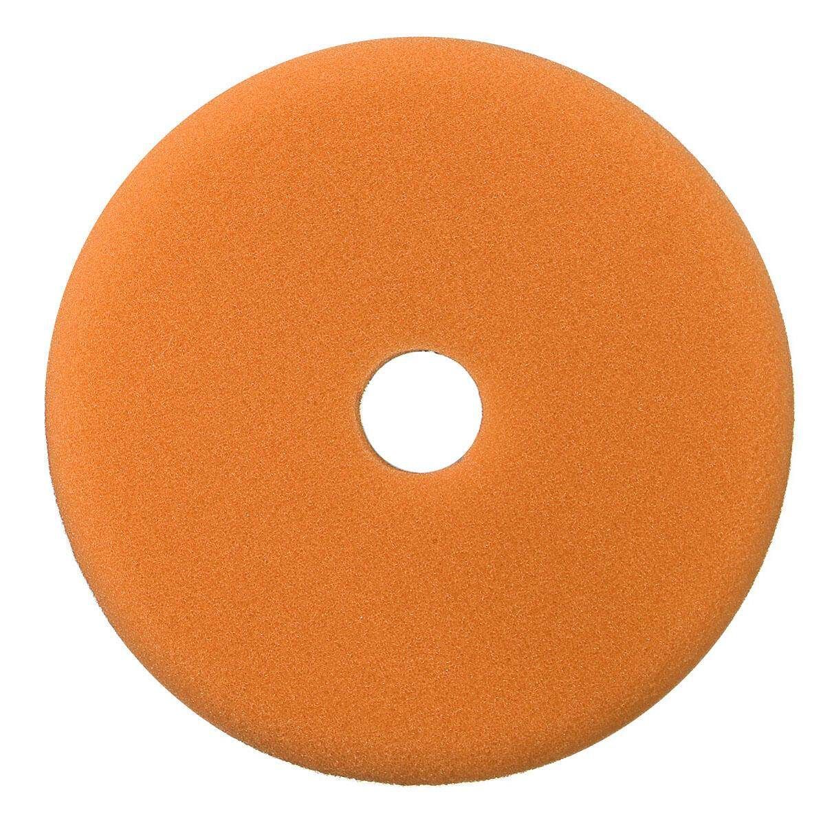 6inch 150mm Flat Polishing Buffing Pad Sponge Foam Kit Set For Car Polisher Buffer Orange