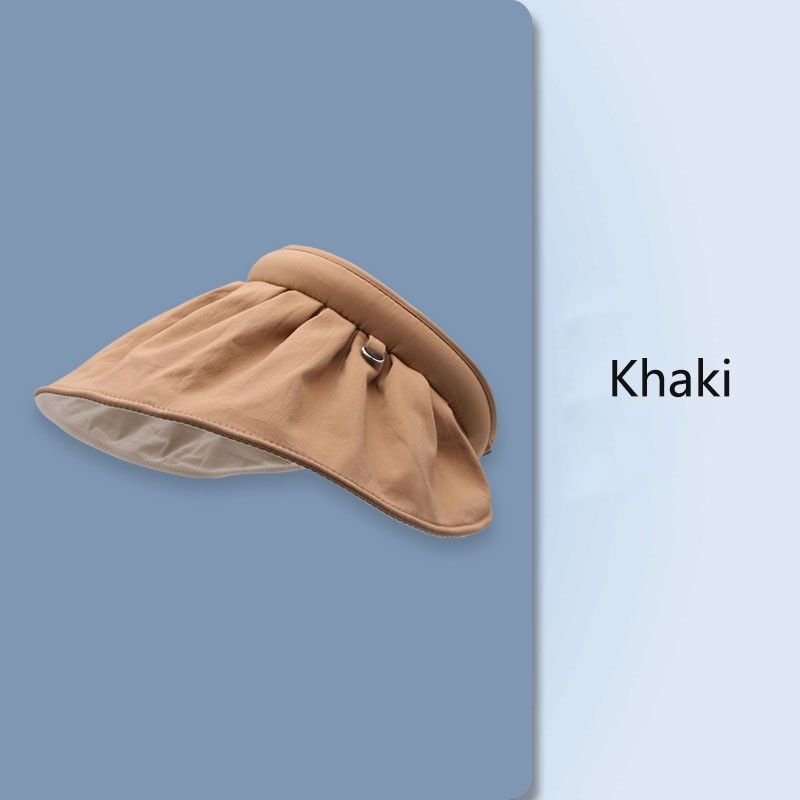 Sun Hat Female Anti-Ultraviolet Summer Solid Color Empty Top