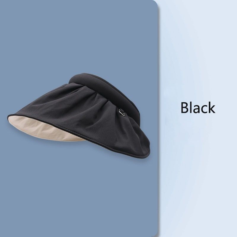 Sun Hat Female Anti-Ultraviolet Summer Solid Color Empty Top