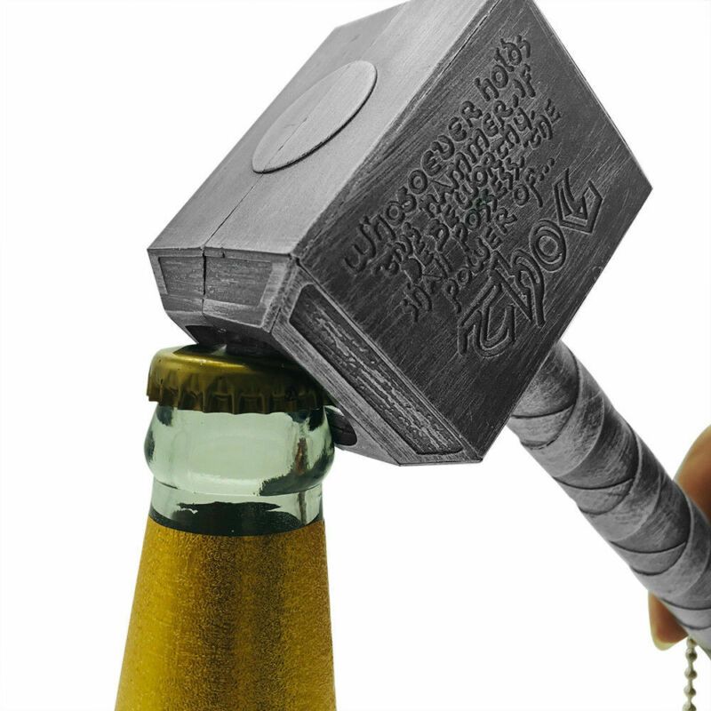 Silver Beer Bottle Openers Multifunction Hammer Of Thor