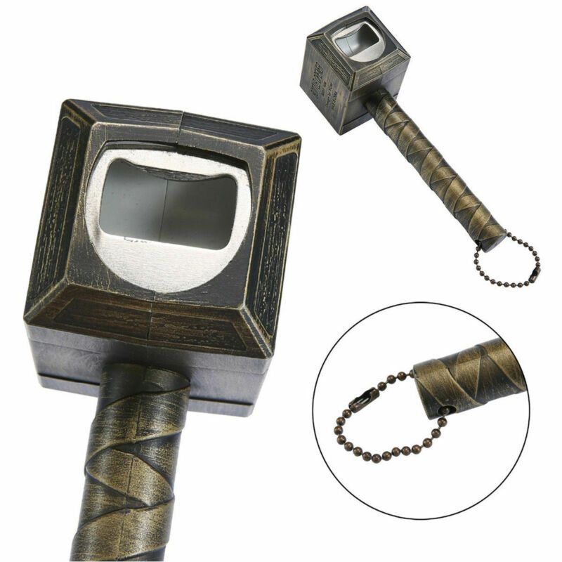 Silver Beer Bottle Openers Multifunction Hammer Of Thor