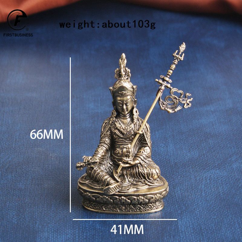 Aprox 6.6CM Height Medicine King Buddha Small Copper