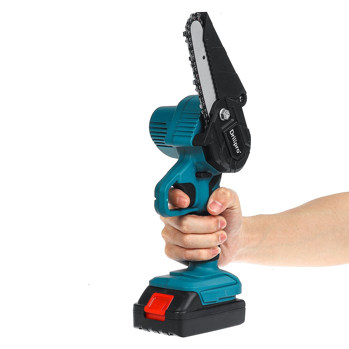 Drillpro 4 Inch Electric Chain Saw Mini Cordless 550W
