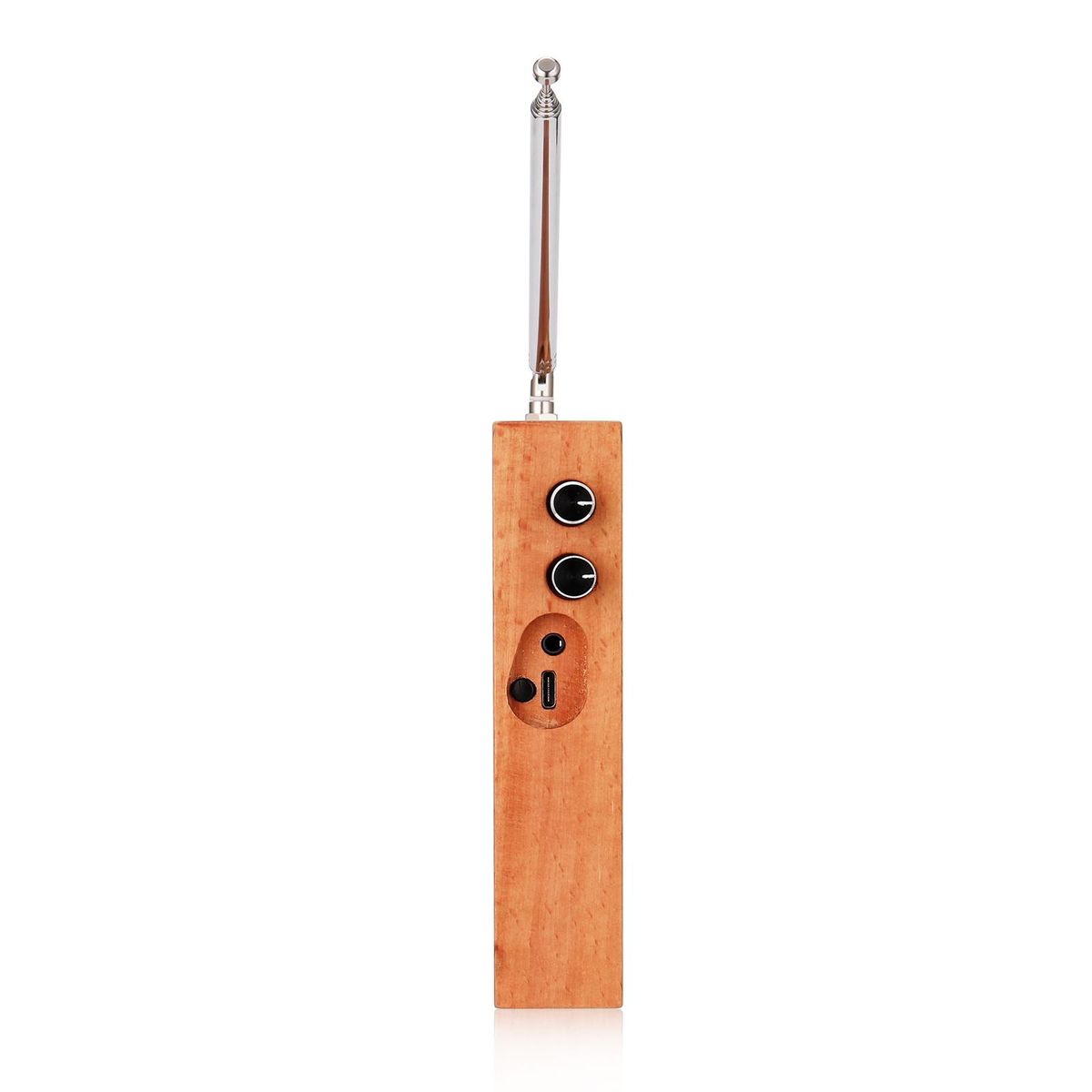 3.5 Inch LCD Screen Digital Signal Receiver Radio Malachite Malahit DSP Receiver Wood Shell Heavy Bass Speakers