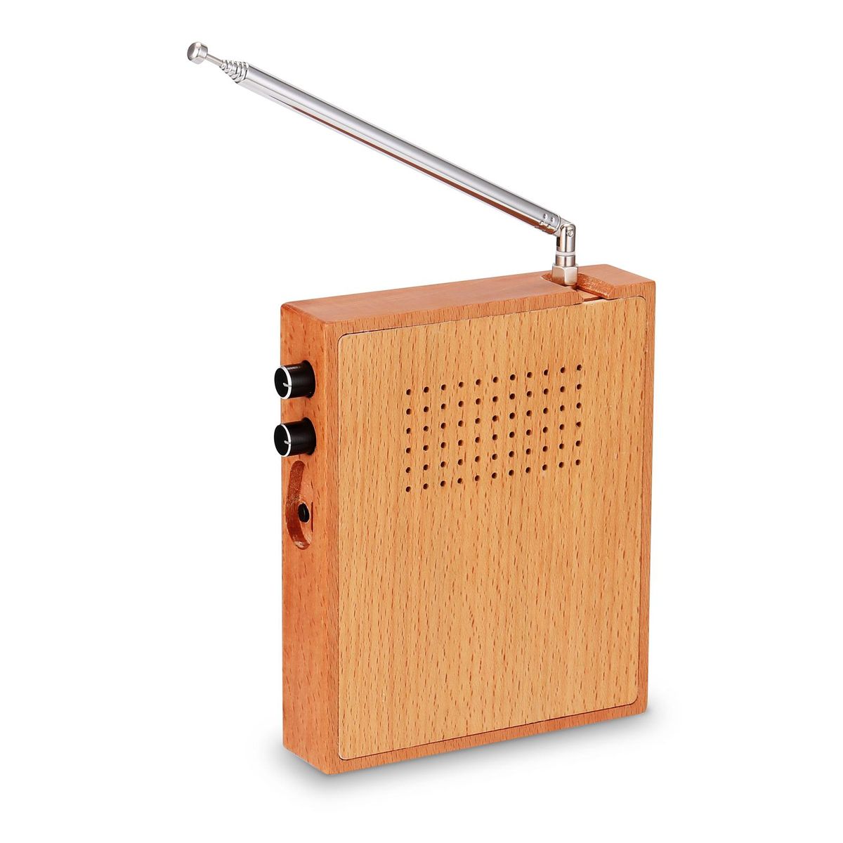 3.5 Inch LCD Screen Digital Signal Receiver Radio Malachite Malahit DSP Receiver Wood Shell Heavy Bass Speakers