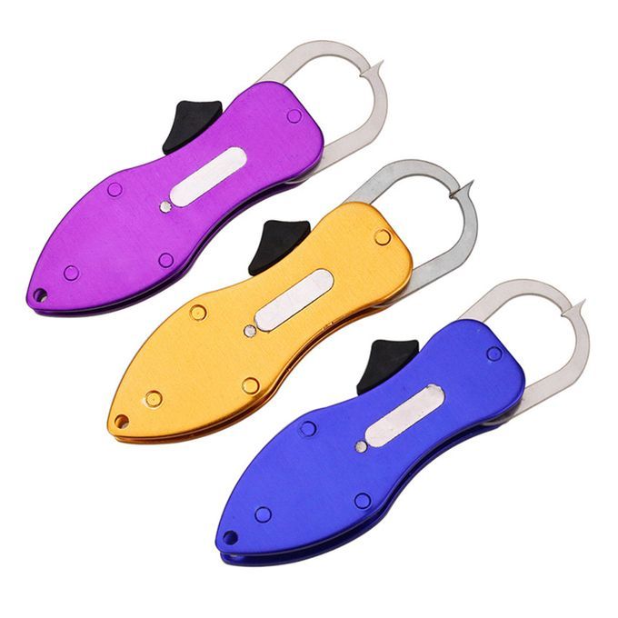 Fish Lip Grip Freshwater Saltwater  Grabber Holder Purple