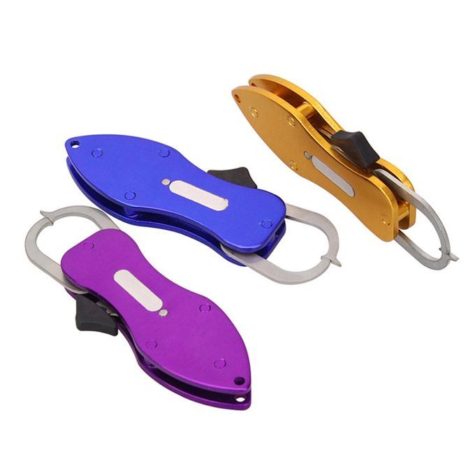 Fish Lip Grip Freshwater Saltwater  Grabber Holder Purple