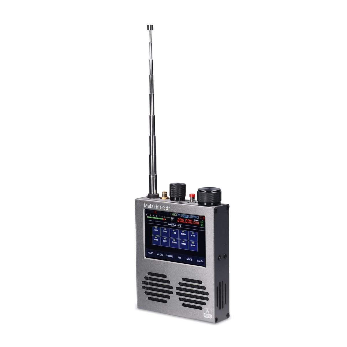 Malachite Receiver 3.5 Inch Touching Screen 50kHz~200MHz