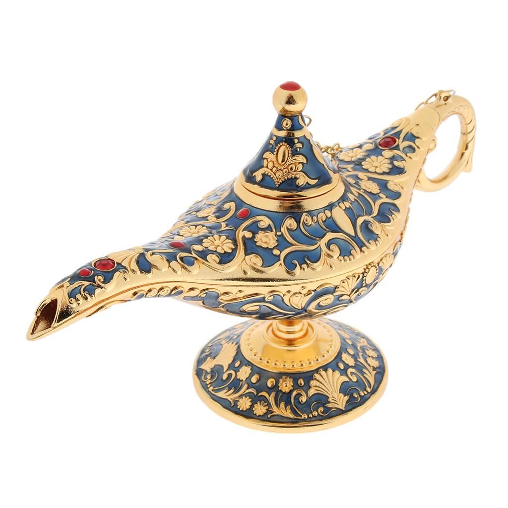 Collectable Lamp Stand Wishing Azul Escuro (21x7x11,5 Cm)