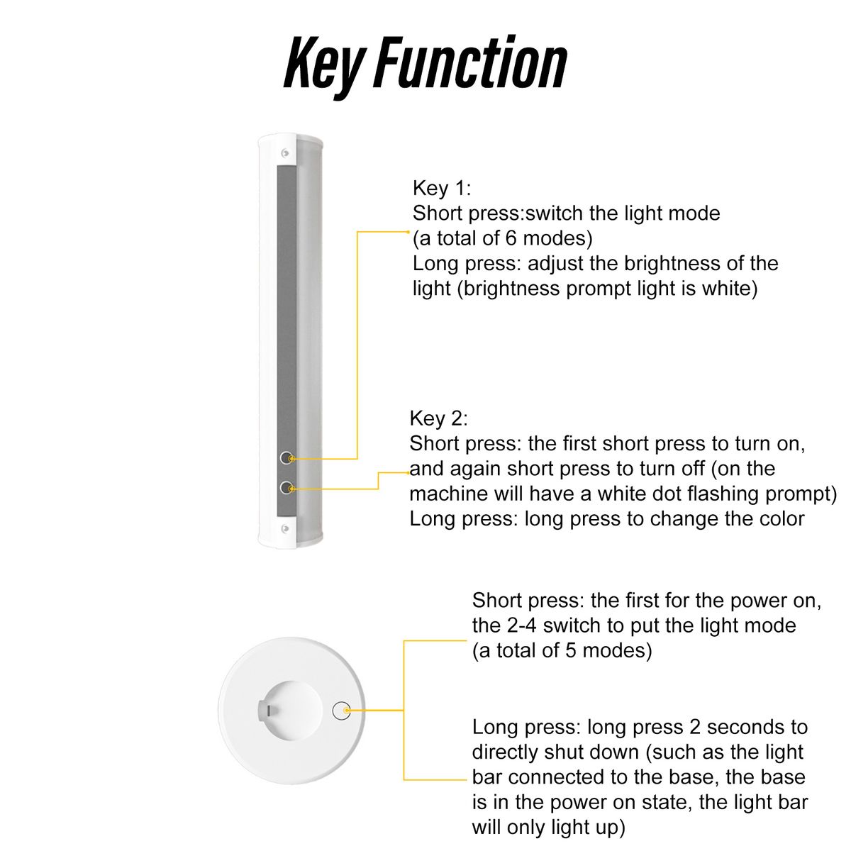 RGB Symphony Pickup Lamp Festival Party Atmosphere Lamp