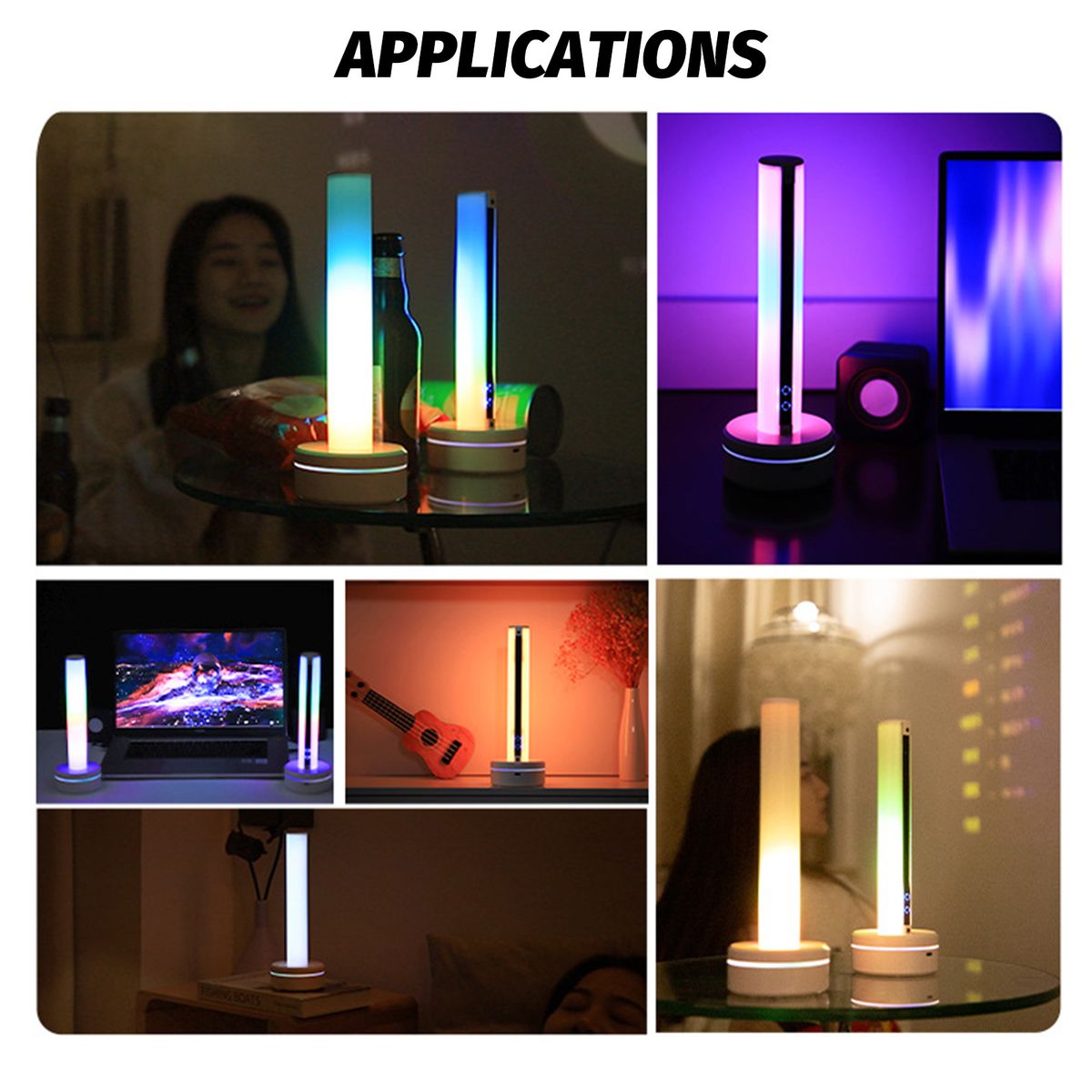 RGB Symphony Pickup Lamp Festival Party Atmosphere Lamp