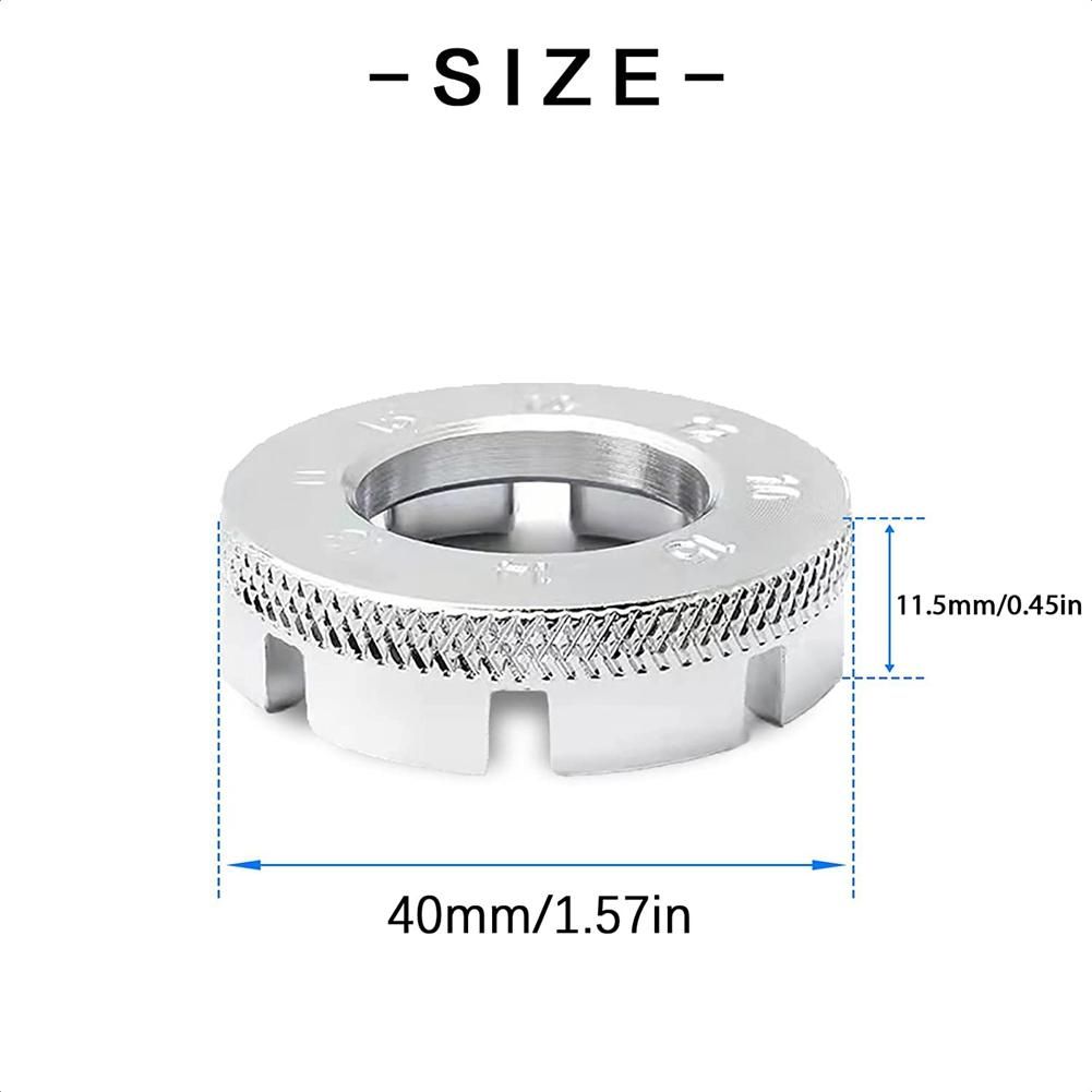 10Pcs Bicycle Spoke Wrench Spoke Tool 6 Size Hard Steel 8