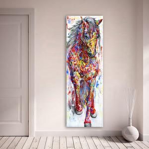 Wall Art Painting Canvas Print Animal Picture Animal Prints Poster The Standing Horse For Living Room Home Decor No Frame