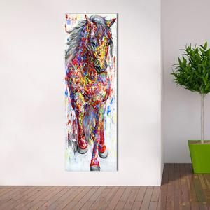 Wall Art Painting Canvas Print Animal Picture Animal Prints Poster The Standing Horse For Living Room Home Decor No Frame