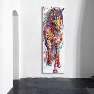 Wall Art Painting Canvas Print Animal Picture Animal Prints Poster The Standing Horse For Living Room Home Decor No Frame
