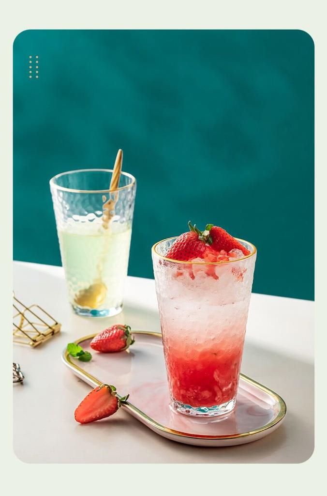 6pcs Refined Series Glass Cup {Transparent}