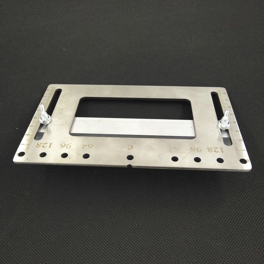 Stainless Steel Door Furniture Handle Hole Punch Locator