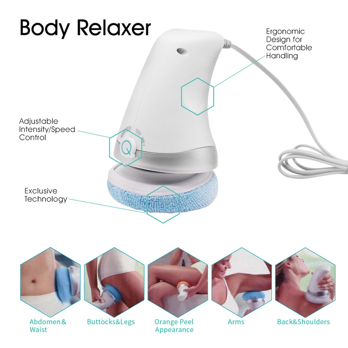 Handheld Belly Massager Fat Cellulite Remover