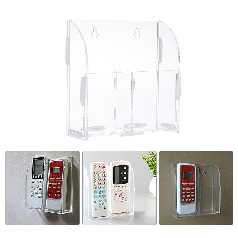 Acrylic Remote Control Storage Box