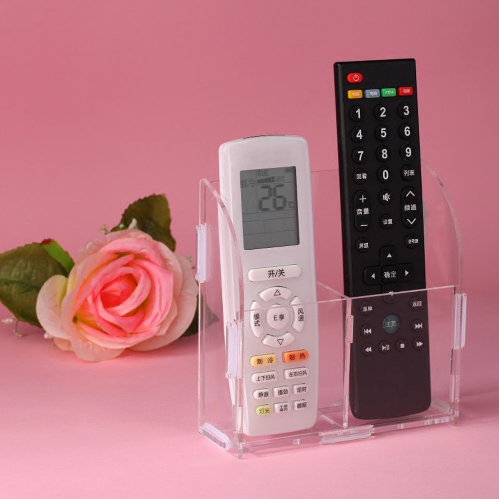 Acrylic Remote Control Storage Box