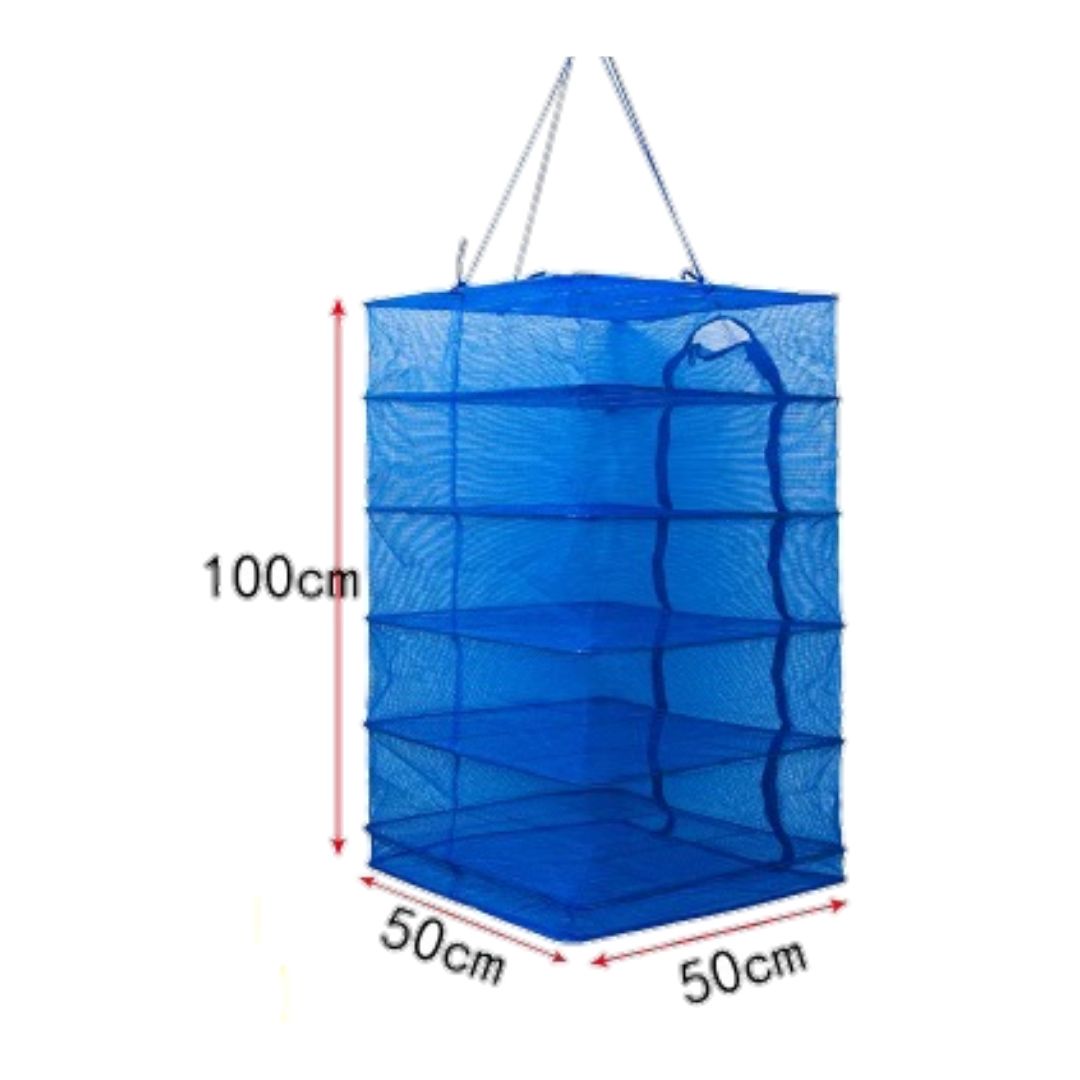Hanging Drying Net Durable Mesh Dryer-50*50*100cm