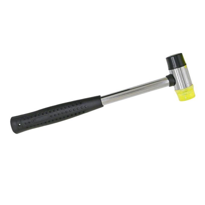 25mm Diameter Rubber Hammer Soft Mallets With Non-  Grip Installation