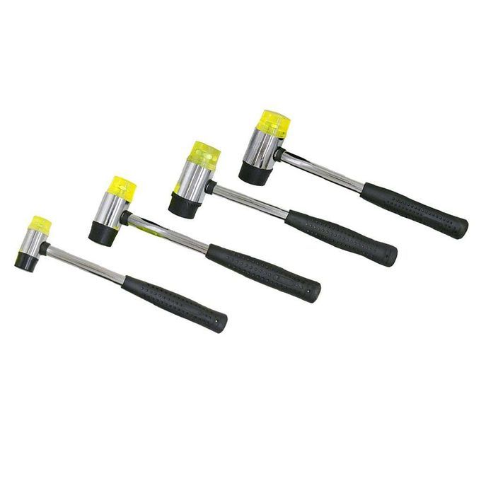 25mm Diameter Rubber Hammer Soft Mallets With Non-  Grip Installation