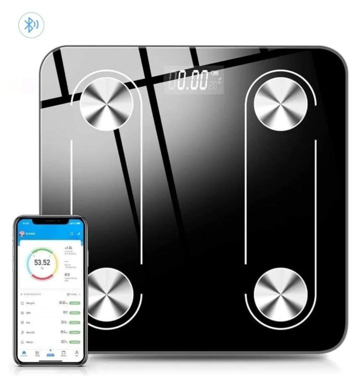 Smart Accurate Reading Digital Scale--Bluetooth-USB Charging
