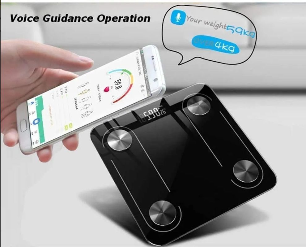 Smart Accurate Reading Digital Scale--Bluetooth-USB Charging