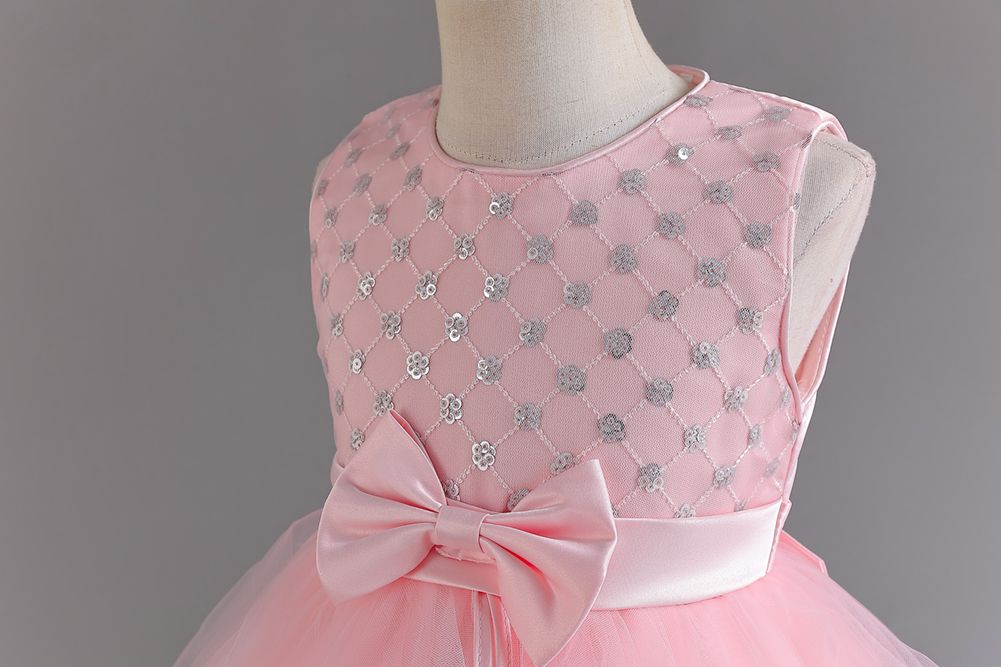 Girl Children Kids New Style Christmas Birthday Holiday Wedding Dinner Party Dress Ball Gown