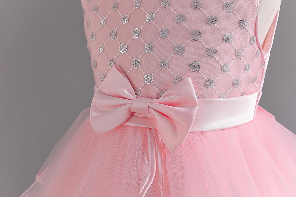 Girl Children Kids New Style Christmas Birthday Holiday Wedding Dinner Party Dress Ball Gown
