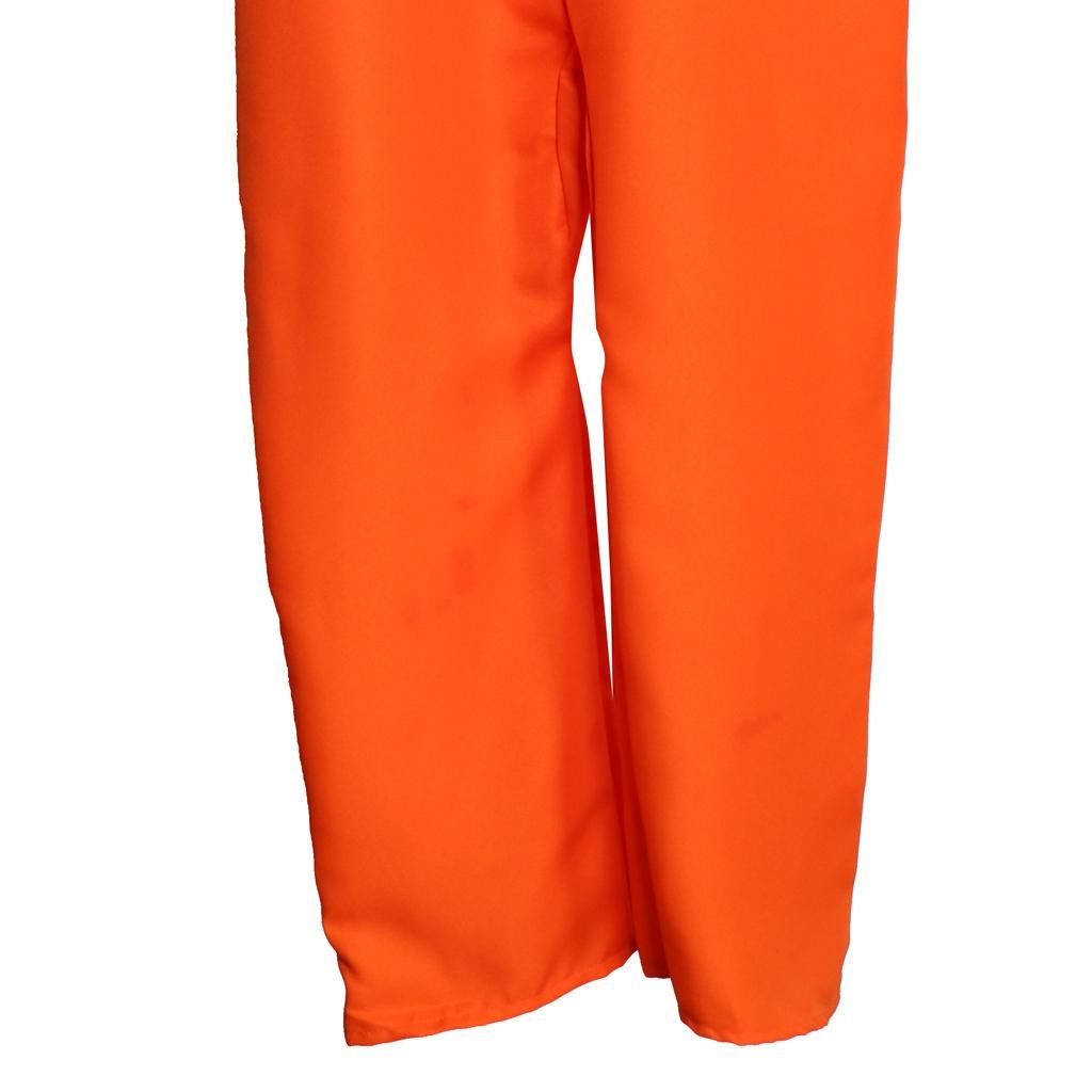 Halloween Kids Adult Prisoner Convict Costume Fancy Dress Party Adult