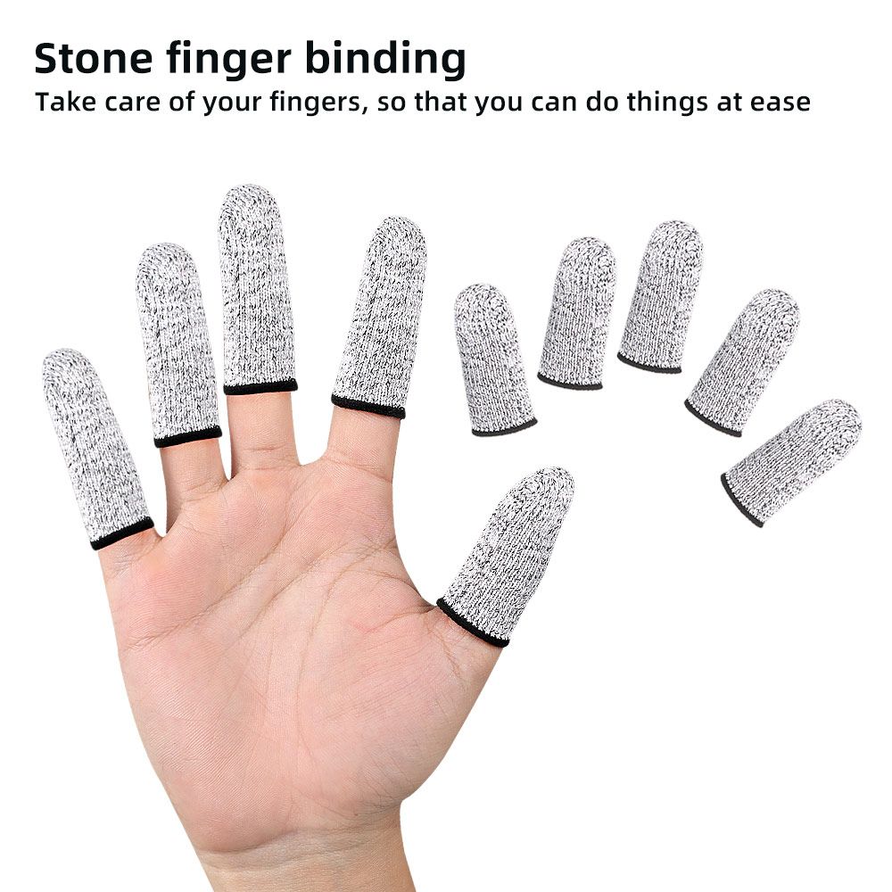 Finger Cots Cut Resistant Protector Finger Covers Sleeves