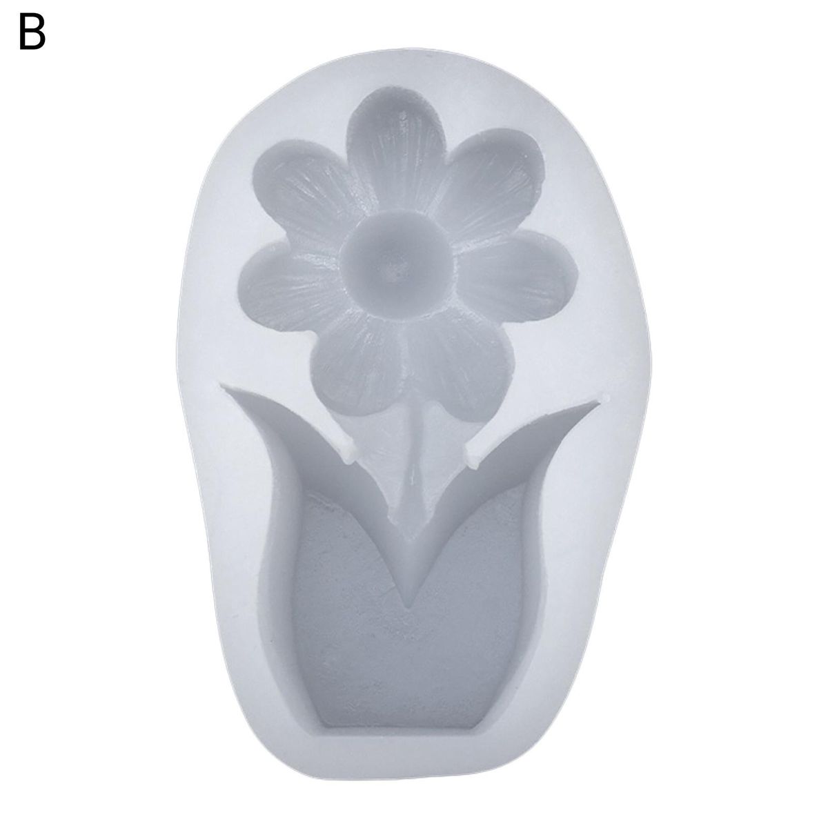 Candle Mold Safe Clear Texture DIY 3D Flower Aromatherapy