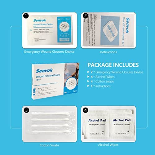 Zip Stitch Sutures Butterfly Bandaids  2 Pcs Zipstitch Lacer