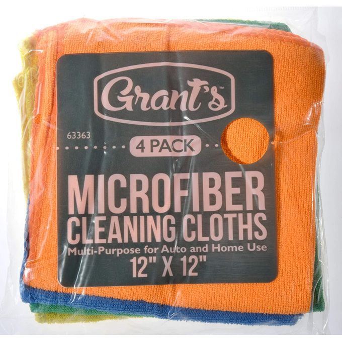 4-Pack Microfiber Cleaning Cloth Multi-Purpose And Home Use