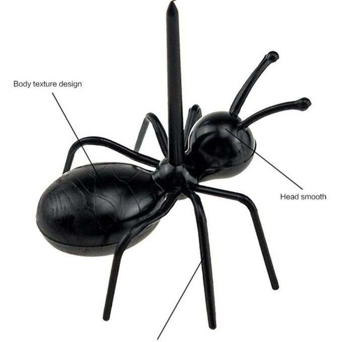 12Pcs Cute Mini Ant Fruit Fork Plastic Kitchen Forks Food Pick For Bar