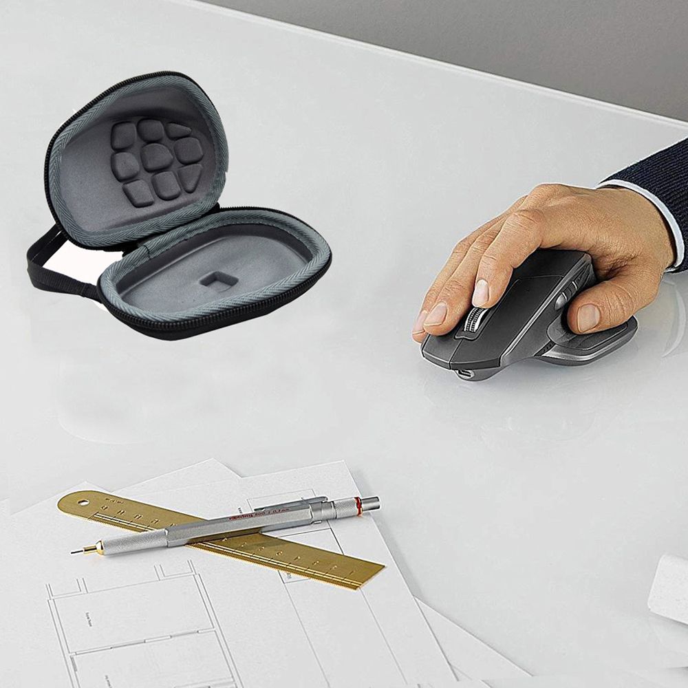 Computer Wireless Mouse Case Hard Protective Cover Travel