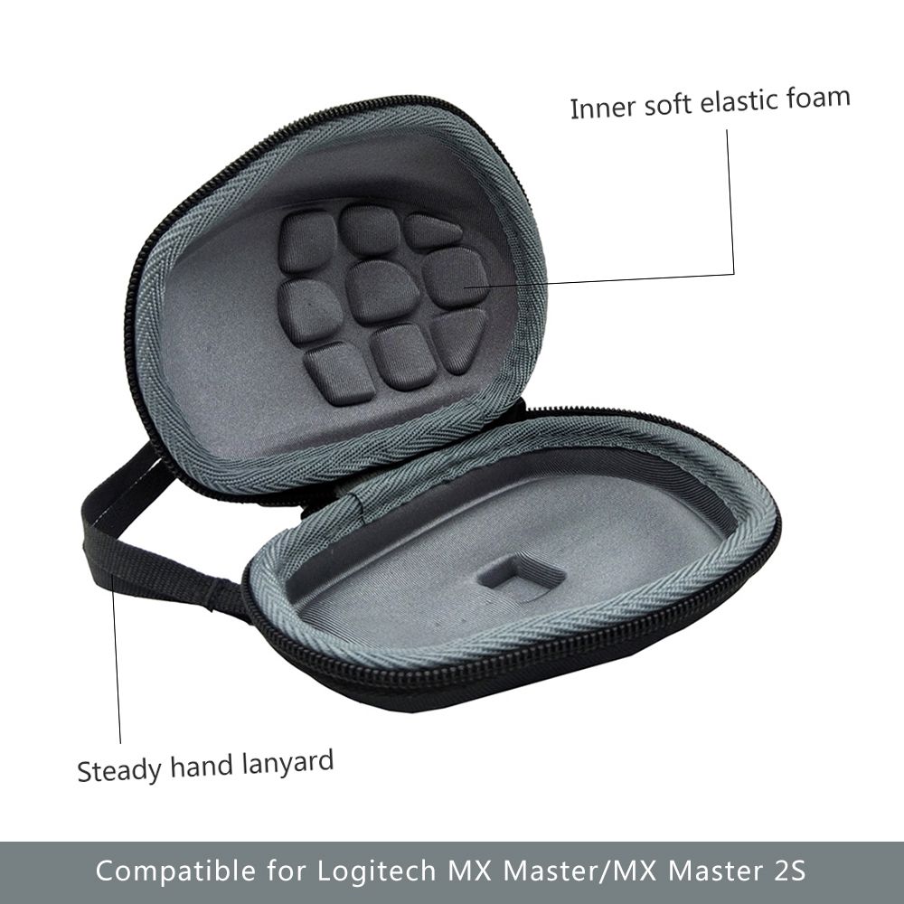 Computer Wireless Mouse Case Hard Protective Cover Travel