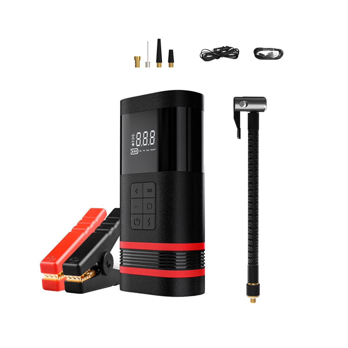 Car Emergency Power Electric Pump Inflatable Integrated