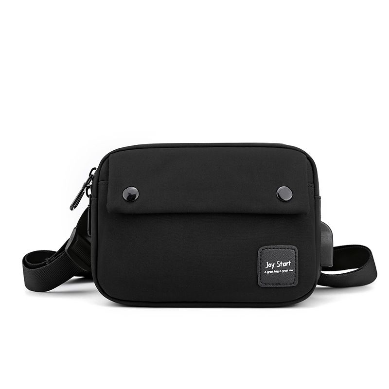Fengdong Small Crossbody Bags For Women Mini Messenger Bags Casual Sling Chest Bag Female Cell Phone Bag Sport Shoulder Bag Pack-Black