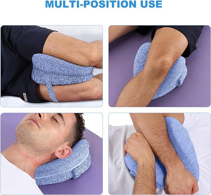 Orthopedic Memory Leg Pillow- Relieves Leg Pain, Back Pain