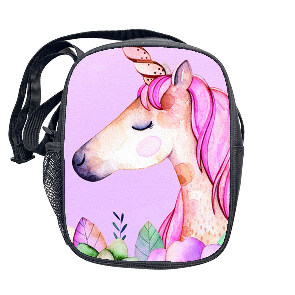 Unicorn  Mini Messenger Bag Smash Bros  Girls Boys Cross Body Bags Children-Type 35