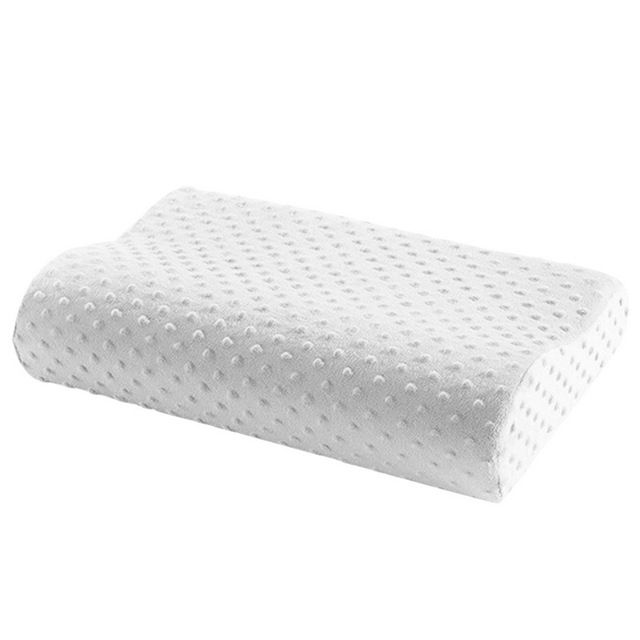 1pc Memory Foam Bedding Pillow Orthopedic Pillows-white1